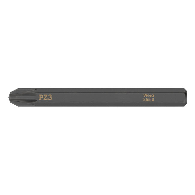 Wera Pozidriv bit for Impact screwdriver PZ3 T-Handles Wera