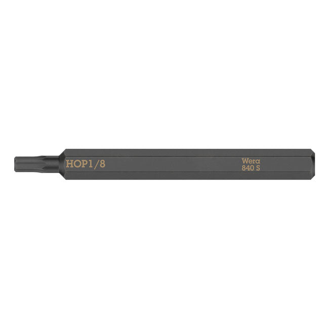 Wera Hex-plus bit for Impact screwdriver 1/8" T-Handles Wera