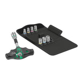 Wera, Kraftform Kompact 400 RA. 1/4" drive. Metric sizes T-Handles Wera