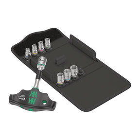 Wera, Kraftform Kompact 400 RA. 1/4" drive. Metric sizes T-Handles Wera