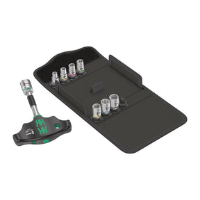 Wera, Kraftform Kompact 400 RA. 1/4" drive. Metric sizes T-Handles Wera