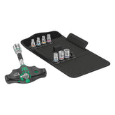Wera, Kraftform Kompact 400 RA. 1/4" drive. US sizes T-Handles Wera