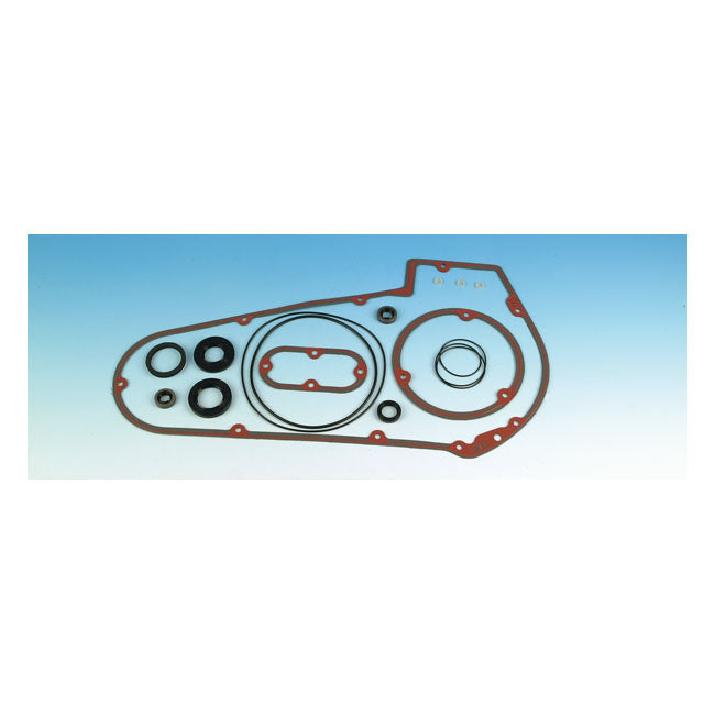 James, primary cover gasket & seal kit. Inner/outer Gasket Sets Primary James Gaskets