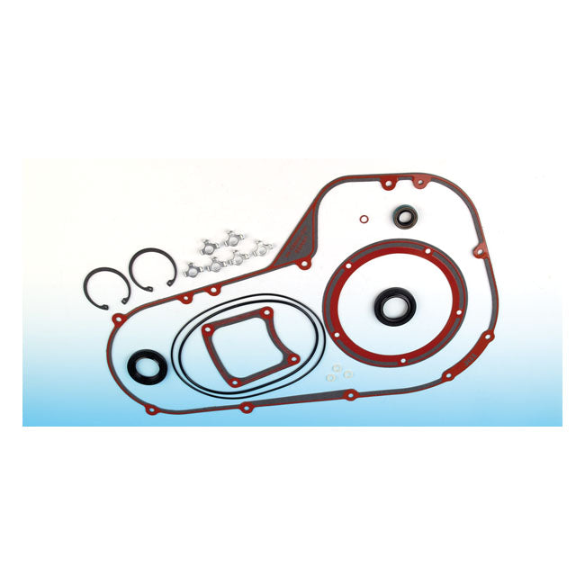 James, primary cover gasket & seal kit. Inner/outer Gasket Sets Primary James Gaskets
