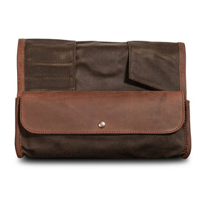 Longride, Toolbag Waxed Cotton. Khaki Touring Luggage Longride