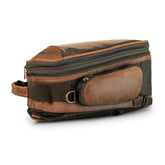 Longride, Heritage Waxed Canvas Tank Bag. Khaki Touring Luggage Longride