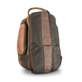 Longride, Heritage Waxed Canvas Tank Bag. Khaki Touring Luggage Longride