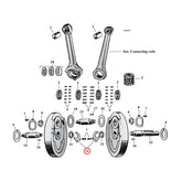 Lockwasher,Pinion/Sprocket Shaft Flywheel Washers Mcs