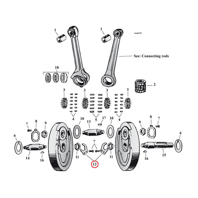 Lockwasher,Pinion/Sprocket Shaft Flywheel Washers Mcs