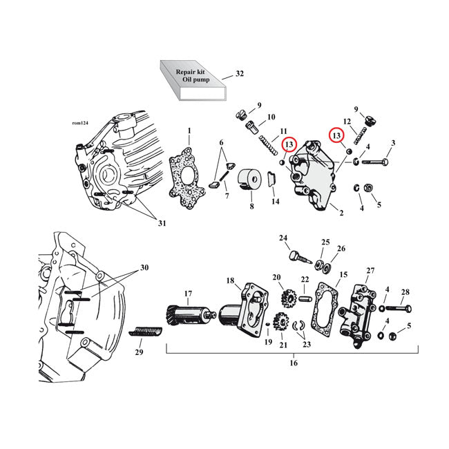 Ball 3/8" Diameter Oil Pump Oil Pumps Mcs