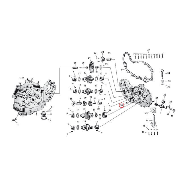 Breather Valve, Gearcover Transmission Misc Samwel