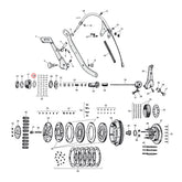 Thrust Washer, Clutch Gear Bearing Transmission Thrustwashers Samwel