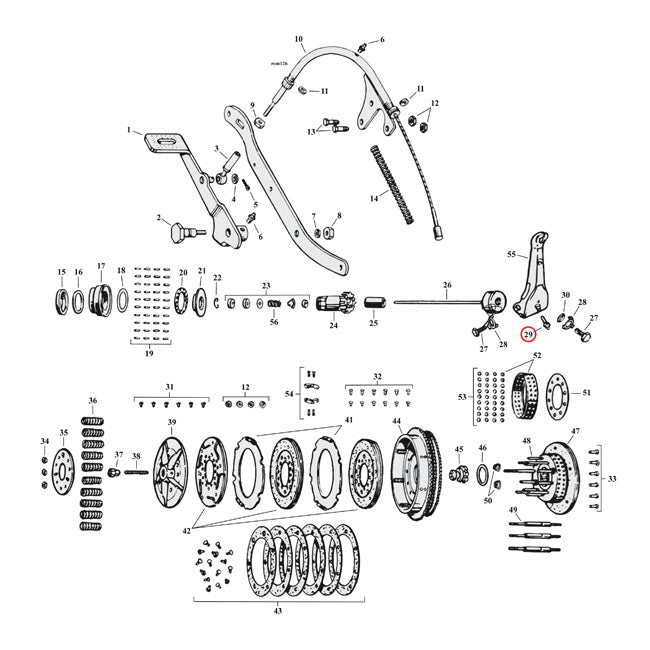 Grease Fitting, Clutch Release Lever Clutch Misc Samwel