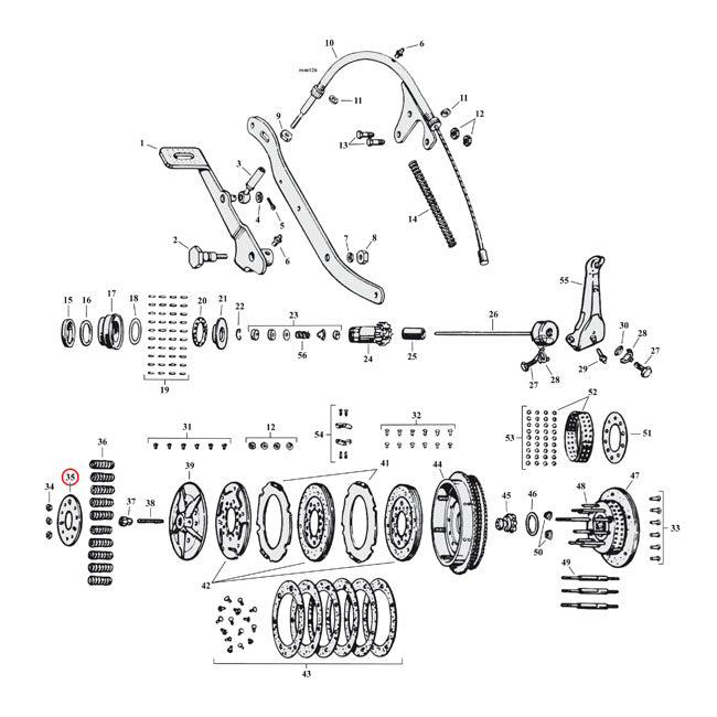 Pressure Plate, Clutch Clutch Misc Samwel