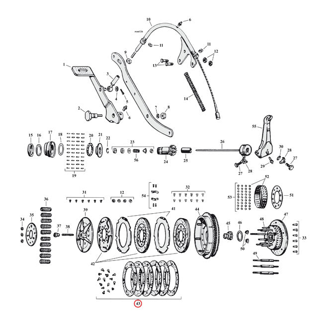 Lining Set, Friction Discs Clutch Misc Samwel