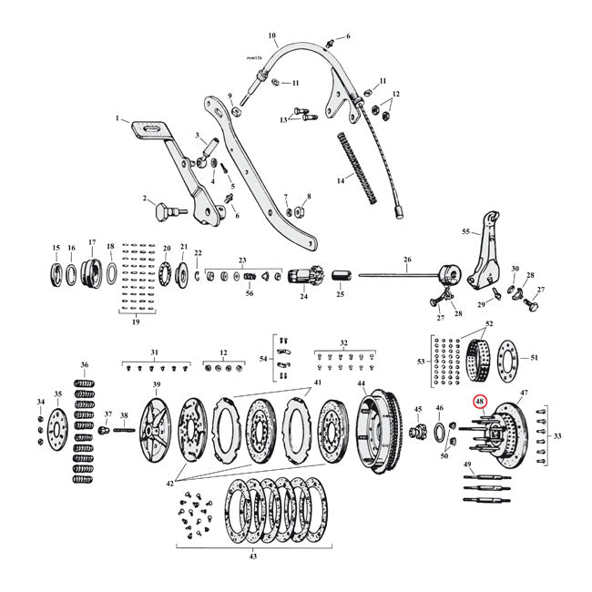 Stud, Clutch Hub (Short) Clutch Hubs Misc Samwel
