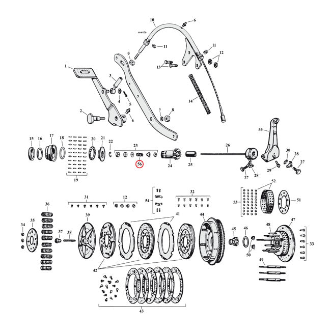 Spring, Pushrod Seal Kit Clutch Misc Mcs