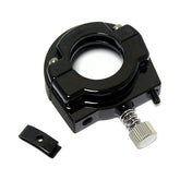 Throttle Clamp Set, Single Cable. Black Throttle Clamps Mcs