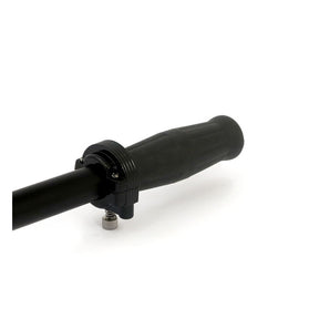 Throttle Clamp Set, Dual Cable. Black Throttle Clamps Mcs
