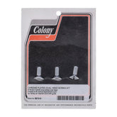 Colony, shifter guide bolt screw kit. Chrome Shifter Hardware Colony
