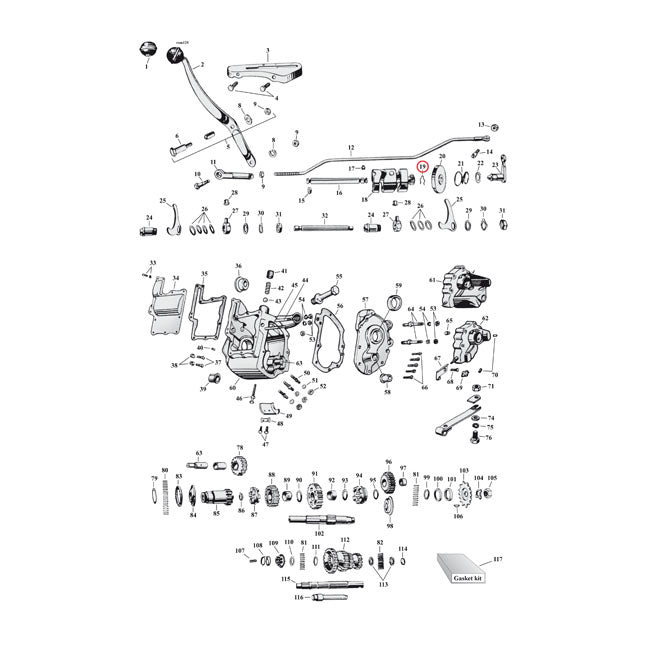 Retaining Spring, Shifter Gear Transmission Parts Samwel