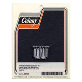 Colony bolt set, transmission side cover. Chrome Transmission Mount Kits Colony