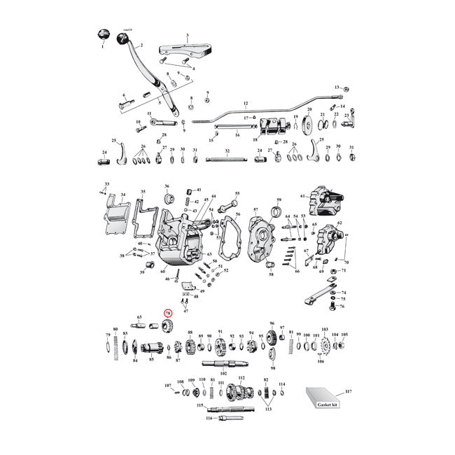 Reverse Idle Gear Transmission Parts Samwel