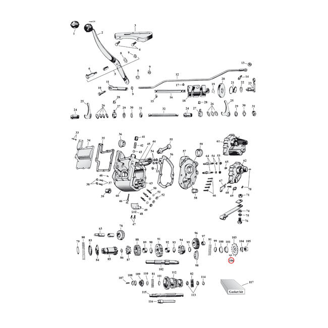Woodruff Key, Transmission Sprocket Sprockets Transmission Mcs