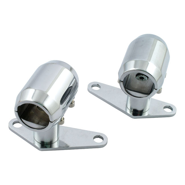 Springer Custom Fender Mount Set. .950" I.D. Chrome Fender Mount Kits Mcs