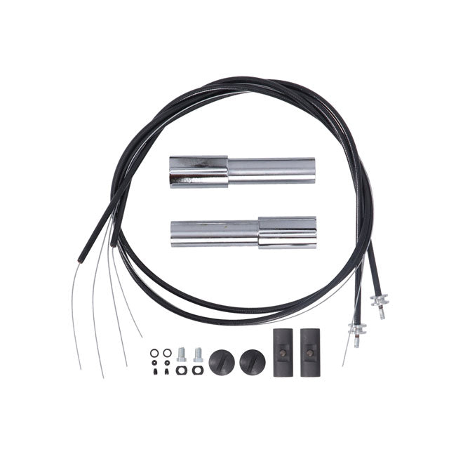Springer Throttle Grip & Ign. Advance Kit Handlebar Misc V Twin Mfg