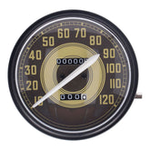 Fl Speedometer, ''41 45 Face'', Green Army. 2:1 Mph Speedometers Samwel