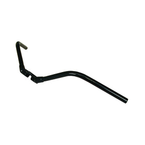 Early Springer Handlebar, Inline, Black Handlebars Samwel