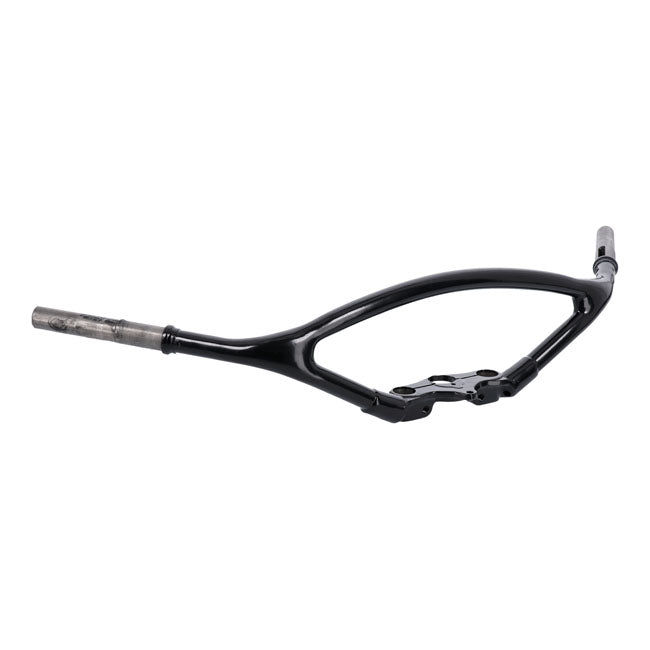 Early Springer Handlebar, Offset, Black Handlebars Samwel