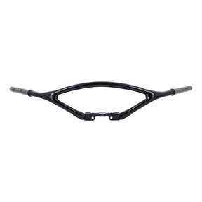 Early Springer Handlebar, Offset, Black Handlebars Samwel