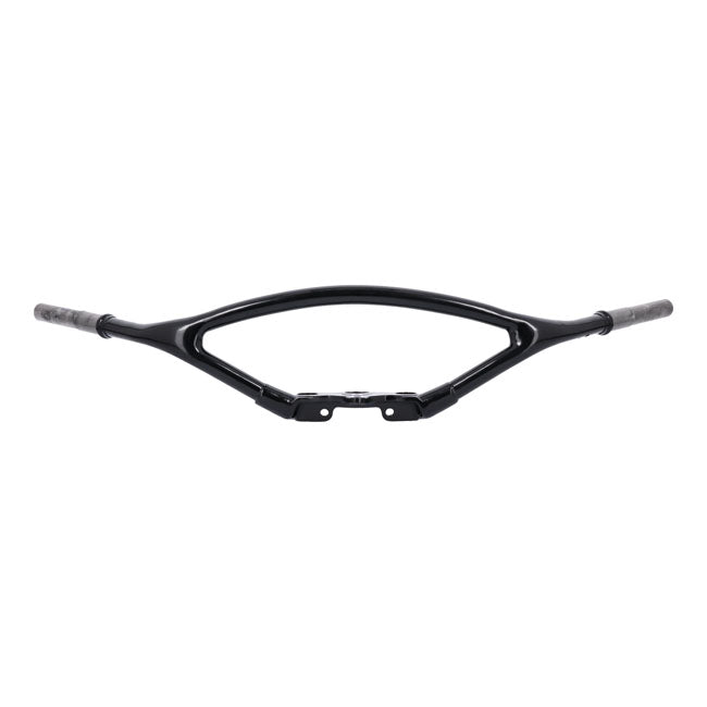 Early Springer Handlebar, Offset, Black Handlebars Samwel