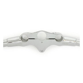 Early Springer Handlebar, Offset, Chrome Handlebars Samwel