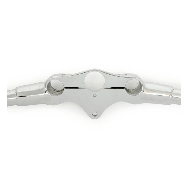 Early Springer Handlebar, Offset, Chrome Handlebars Samwel