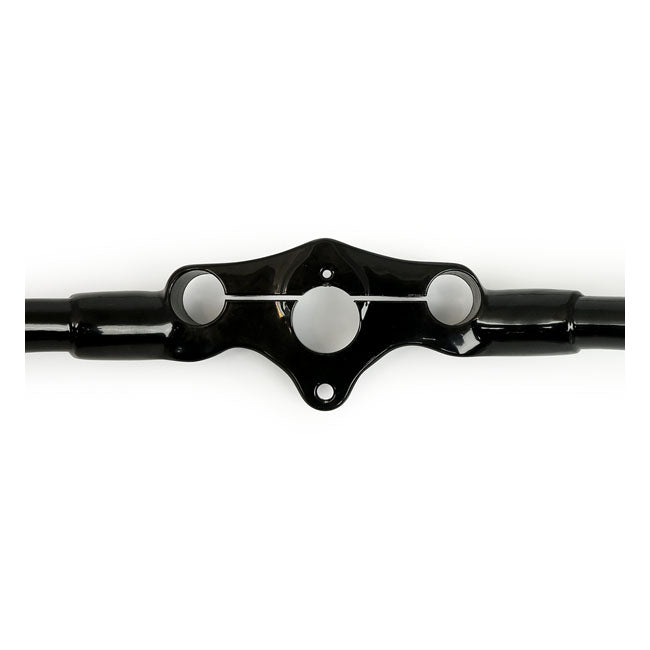 Early Springer Handlebar, Offset, Black Handlebars Samwel