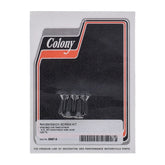 Colony bolt set, transmission side cover. Black Transmission Mount Kits Colony