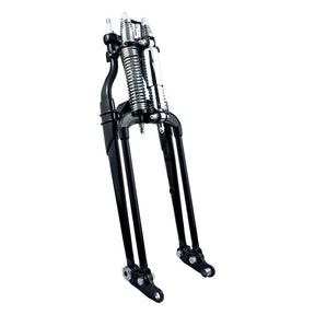 Reproduction Flst Softail Springer Fork. Black/Chrome Springer Forks Samwel