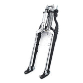 Reproduction Fxst Softail Springer Fork. Chrome/Black Springer Forks Samwel