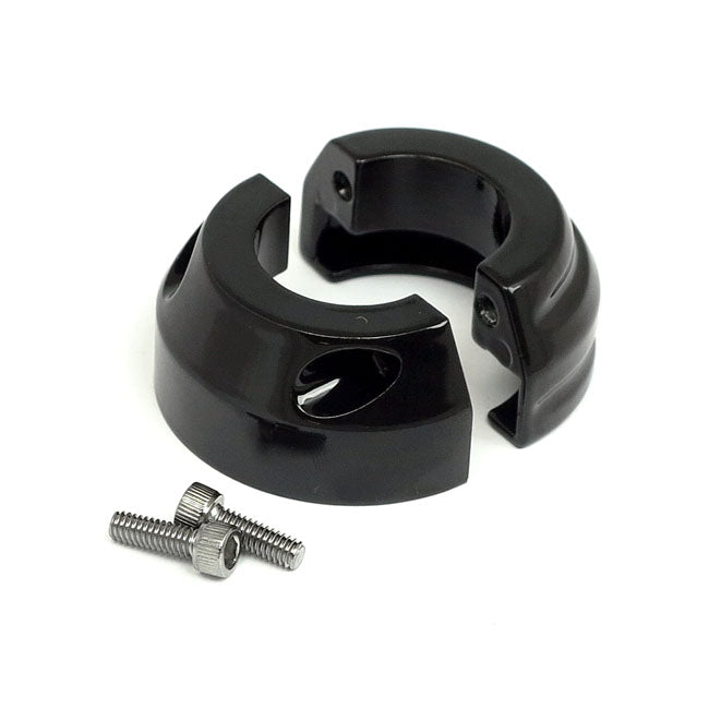 Custom Throttle Clamp. E Throttle. Black Throttle Housings Mcs