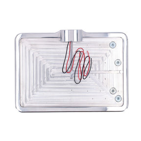 Cpv, ''Slide In'' License Plate Bracket. Side Mount, Polished License Plate Brackets Cpv