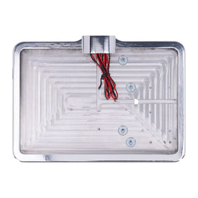 Cpv, ''Slide In'' License Plate Bracket. Side Mount, Polished License Plate Brackets Cpv