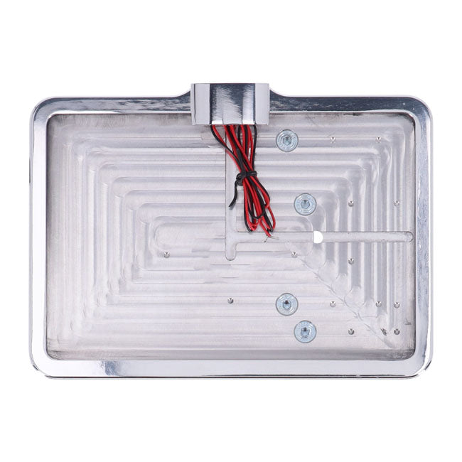 Cpv, ''Slide In'' License Plate Bracket. Side Mount, Polished License Plate Brackets Cpv