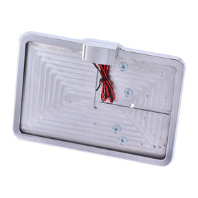 Cpv, ''Slide In'' License Plate Bracket. Side Mount, Polished License Plate Brackets Cpv