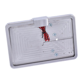 Cpv, ''Slide In'' License Plate Bracket. Side Mount, Polished License Plate Brackets Cpv