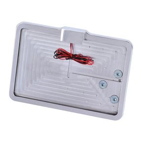 Cpv, ''Slide In'' License Plate Bracket. Side Mount, Polished License Plate Brackets Cpv