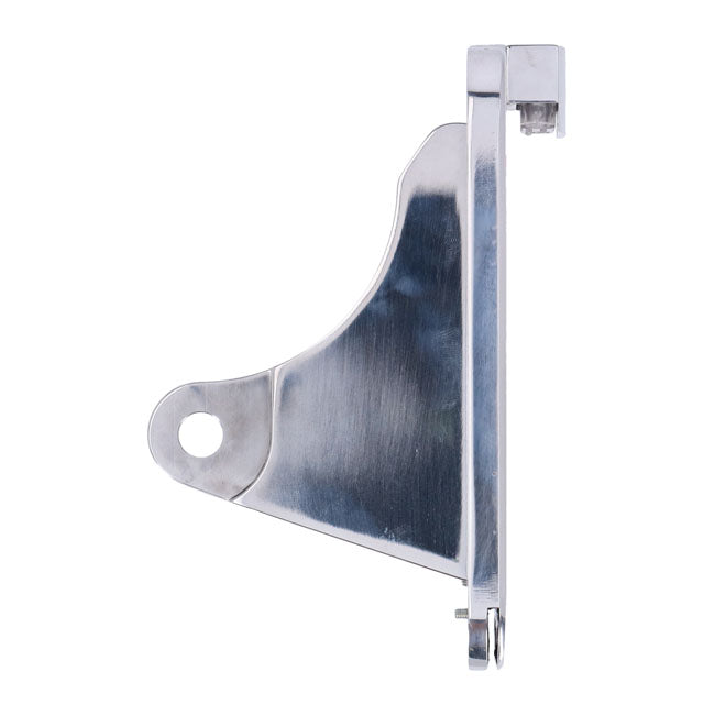 Cpv, ''Slide In'' License Plate Bracket. Side Mount, Polished Cpv