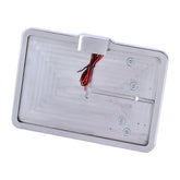 Cpv, ''Slide In'' License Plate Bracket. Side Mount, Polished License Plate Brackets Cpv